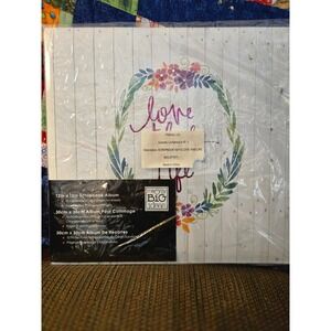 Me & My Big Ideas Scrapbook Album 12x12 Love This Life Expandable Post Pages